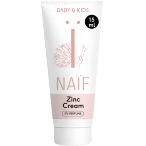 Naïf Zink Crème 0% parfum voor Baby & Kids 15ml