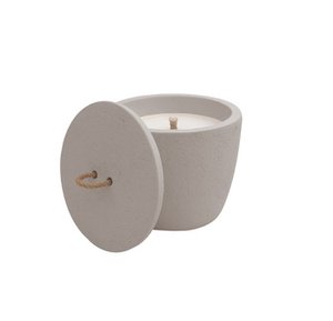 Leeff Outdoor Candle Olivier grey