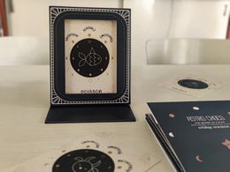 Astrologietasche 2 in 1 - Tierkreiskarte + Fotorahmen