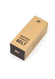 Recycled Elastic Woven Belt Virgil Black