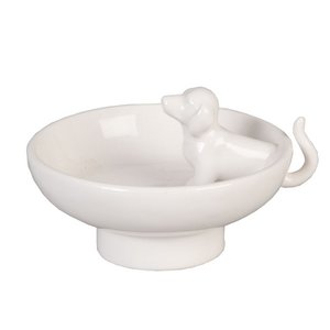 Teller Hund 10x8x6 cm