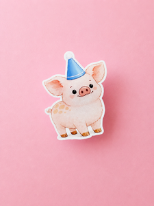 Birthday boy sticker