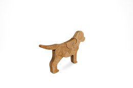 Rompecabezas de madera Cachorro