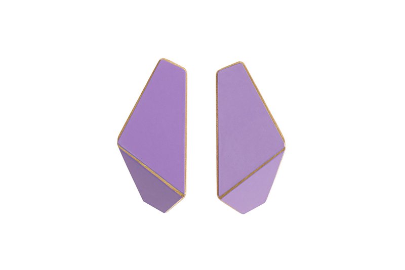 Earrings Folded Slim