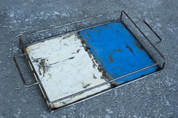 Upcycling bakje gemaakt van gerecyclede olievaten | Maat M (39*25cm) | verschillende kleuren