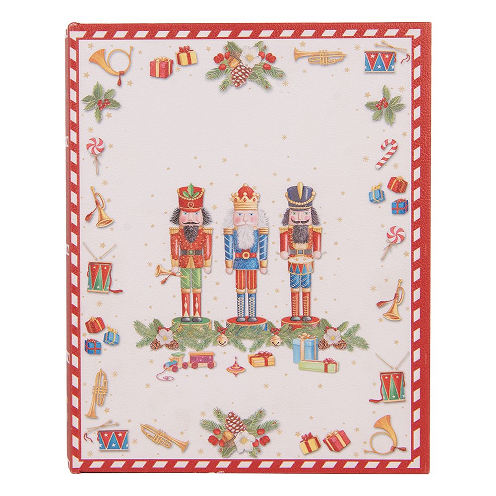 Opbergdoos Set van 3 Boeken 27x22x7 / 22x17x6 / 17x12x4 cm Wit Kunststof