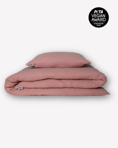 Mousseline kinderbedlinnen "Eliane" 100cm x 135cm • Oudroze