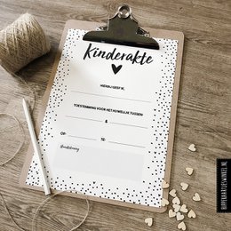 Kinderakte bruiloft