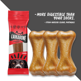  Cheese and beef flavored dog dental chews in a box. Chewy, digestible treats for dogs.