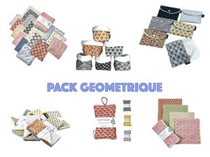 Eco-friendly pack, “Geometric”