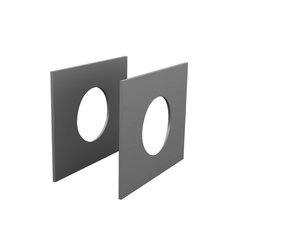 Zijpaneel, set van 2