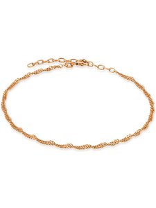Ankle chain Singapore chain SINGAPORE rose gold plated