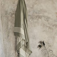 Hammam Towel Fouta Provence - Moss Green - 100x200cm