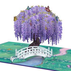 Butterfly tree pop-up card