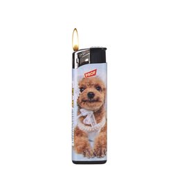 Briquet Électronique PROF Fix Flame Motif Caniches