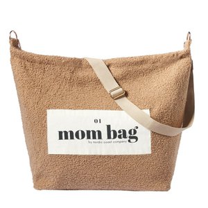Mom Bag Teddy Bouclé Beige