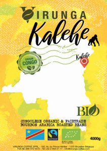 Organic & Fairtrade KALEHE Coffee 4kg Beans Premuim_VRAC
