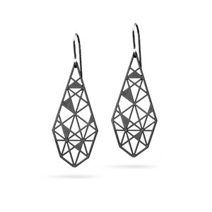 Earrings "Stillabis Long" | black