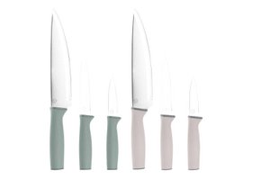 CUCHILLO SET 3 INOX PP 4,5X2X33,5 2 SURT. PC194374