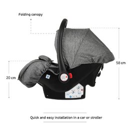 Baby Stroller FONTANA 3 in 1