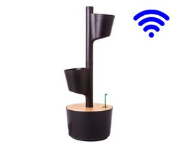 WIFI samonawadniająca pionowa doniczka 2 doniczki