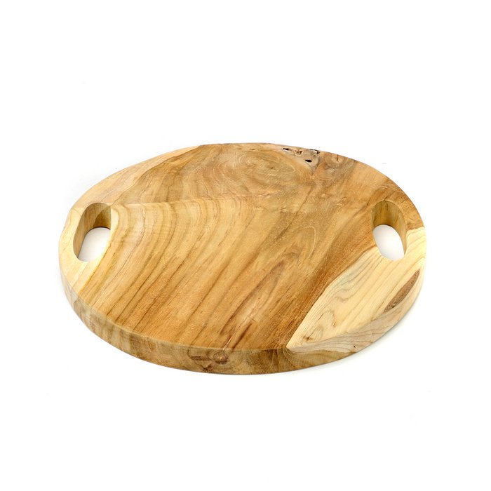 The teak Root Tray - Naturel - M