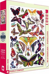 New York Puzzle Company Puzzle Butterflies~Papillons - 1000 pieces