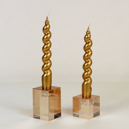Mave Turn Me On Candle Gold Set di 2