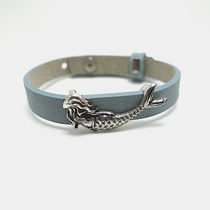 Leather bracelet mermaid