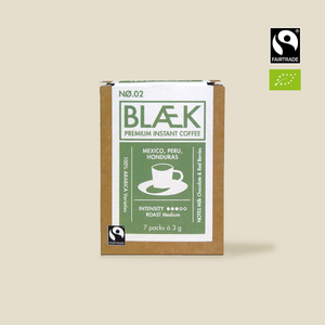 BLÆK Instant Kaffee NØ.2 - Medium Roast - Doos