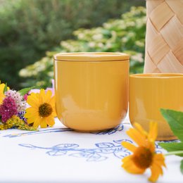 Grote mok Mox Hollyhock - nazomer geel - 500ml - zonder deksel