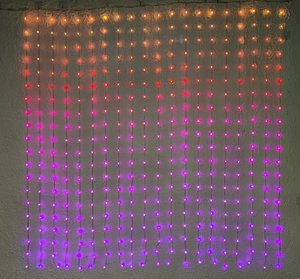 LED Vorhang 400 Lichter App-Controlled 2*2m VE:1
