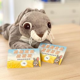 The animal multiplication table, learn math playfully – practice! German English