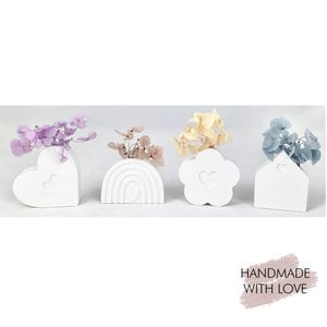 Mini bloemenvaasjes in een set van 4