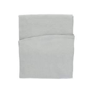 Bunzlau Castle Tablecloth Desert Round Misty Grey, 160cm, GOTS