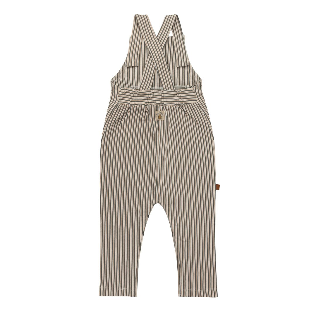 Dungaree Stripes | Whisper White