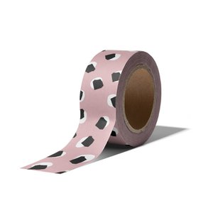 Washi tape Stippen, per 9 stuks
