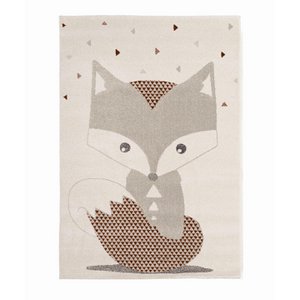 Weicher Kinderteppich im FOX-Design