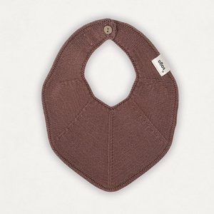 Gestricktes Lätzchen – Fjola – Nelke