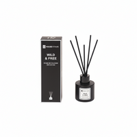 Reed Diffuser -Glass/ Fibre -30 ml - Wild and free - 4 x 17 cm