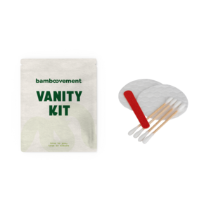 Eitelkeits -Kit -Hotels - plastikfreie Annehmlichkeiten