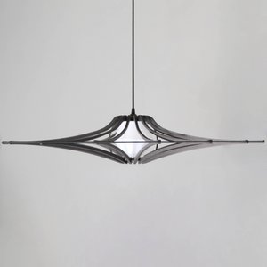 Ophanging Design bois noir D90cm SINGING BLACK
