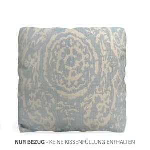 Kussenhoes blauw 40x40 cm