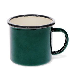 Enamel mug - Dark green