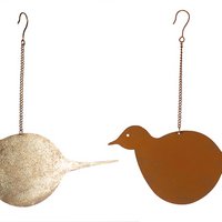 Anhänger Vogel 2 sort. 12 cm VE 12