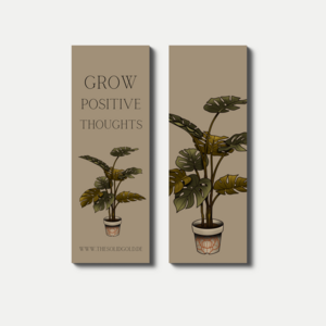 Positieve gedachten - bladwijzer