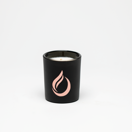 Bougie de soja noire d'aromathérapie 'Sea Walk'