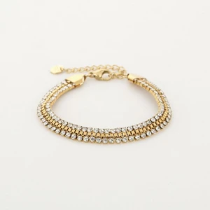 drielaags zirkonia armband JE16234 - GOLD