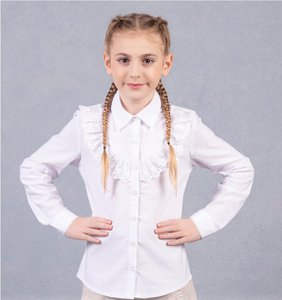 Kinderhemd voor meisje 6-9y., 10-13y.