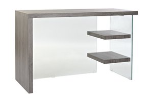 MDF GLAZEN BUREAU 120X50X76 GEHARD GRIJS MB196168
